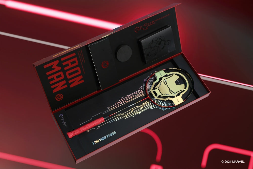 IRON MAN METALLIC (Boxset with grip and string)