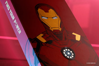 IRON MAN METALLIC (Boxset with grip and string)